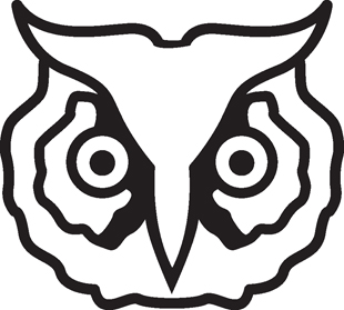 Owl decal